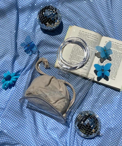 WC（ダブル シー）の「WC/クリアリングバッグ（ハンドバッグ・レディース・クリア・FREE）」の7枚目の写真