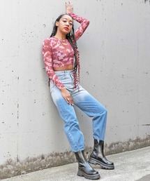 atmos pink | atmos pink グラデーション デニムパンツ(その他パンツ)