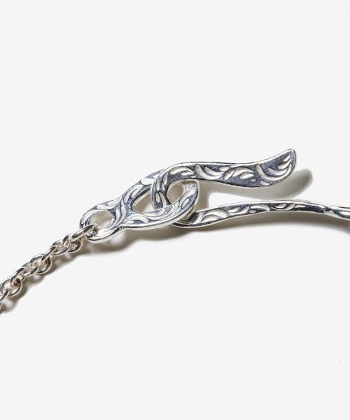 rehacer(レアセル)の「STUDIO T&Y : KARAKUSA Chain Bracelet / "カラクサ" チェーンブレスレット(ブレスレット・メンズ・シルバー・FREE)」の2枚目の写真