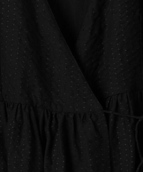 NE QUITTEZ PAS!（ヌキテパ）の「【WEB限定】＜ne Quittez pas＞ドットカシュクールガウンワンピース -2WAY-（ワンピース・レディース・ブラック/ブラウン・FREE）」の13枚目の写真