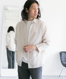 URBAN RESEARCH DOORS | Linen 7分袖 Shirts(シャツ/ブラウス)