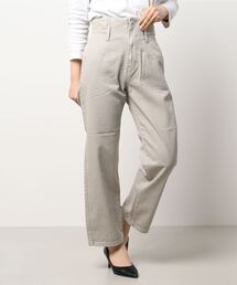 ハイウエストワイドデニムパンツ*