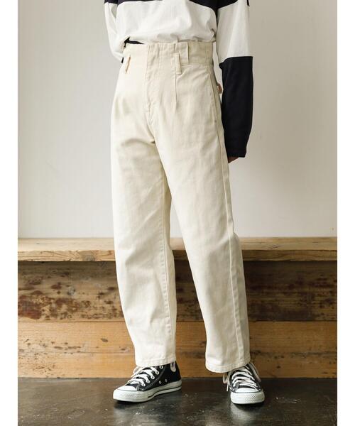 koe（コエ）の「ハイウエストワイドデニムパンツ*（デニムパンツ・レディース・ワンウォッシュ/ライトインディゴブルー/ミント/チャコールグレー/オフホワイト/ブラック/ベージュ/インディゴブルー・S/M/L）」の18枚目の写真