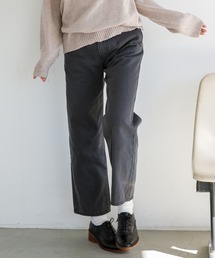 koe | ハイウエストワイドデニムパンツ＊(デニムパンツ)