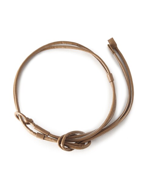 THE SHOP TK (ザ ショップ ティーケー )の「◆ロープベルト(ベルト・レディース・ブラック/ベージュ・99)」の4枚目の写真