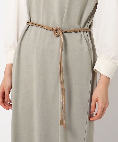 THE SHOP TK (ザ ショップ ティーケー )の「◆ロープベルト(ベルト・レディース・ブラック/ベージュ・99)」の7枚目の写真