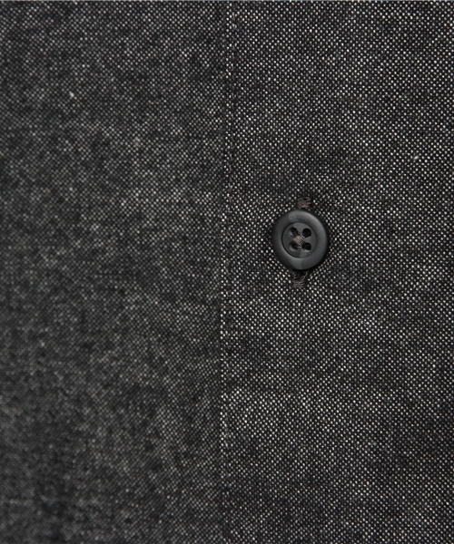 HARE（ハレ）の「キモウスタンドカラーシャツ【HARE】（シャツ/ブラウス・メンズ・オフホワイト/ブラック/グレー・MEDIUM/SMALL/LARGE）」の9枚目の写真