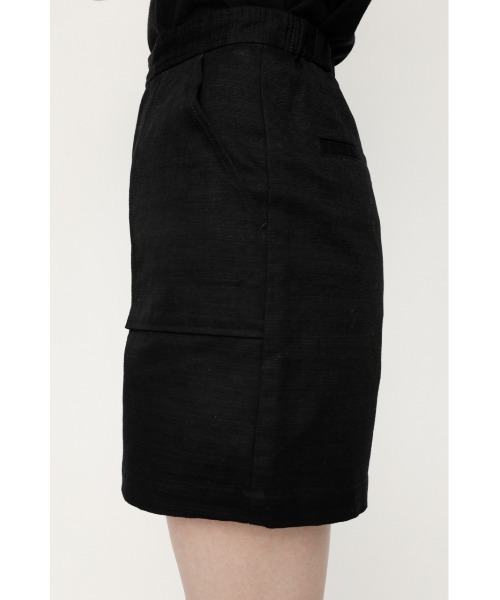 SLY（スライ）の「JAGGED LEO S/PT/レオパードショートパンツ（スラックス・レディース・マルチ/ブラック・0/2/1）」の6枚目の写真