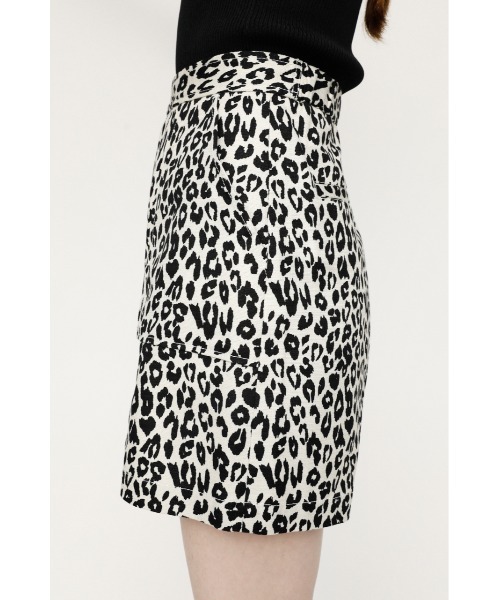 SLY（スライ）の「JAGGED LEO S/PT/レオパードショートパンツ（スラックス・レディース・マルチ/ブラック・0/2/1）」の11枚目の写真