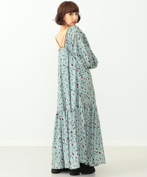 Mmts ワンピース 三毛猫柄ワンピース ワンピース Mmts マミタス のファッション