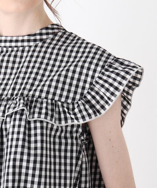 DRESKIP(ドレスキップ)の「◆フリルブラウス(シャツ/ブラウス・レディース・オフホワイト/ブラック系1/ベージュ系その他2/ネイビー系2・02/03/04)」の5枚目の写真