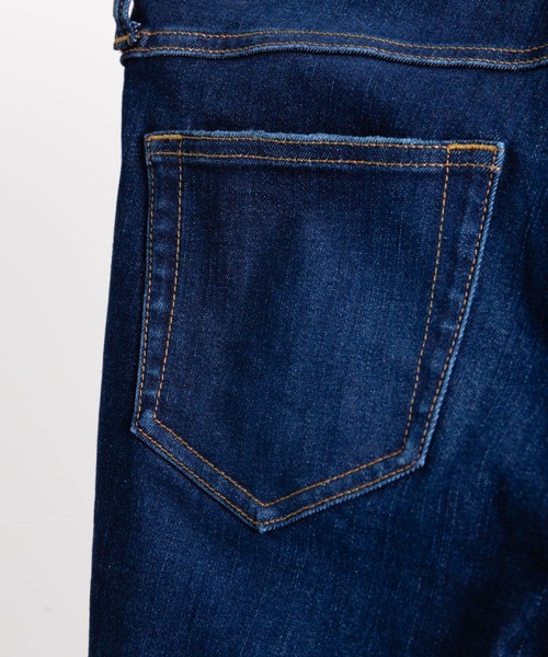 AMERICAN HOLIC（アメリカンホリック）の「スキニーフィットダメージデニム（デニムパンツ・レディース・インディゴブルー・LL/S/M/L/XS）」の12枚目の写真