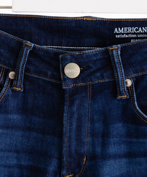 AMERICAN HOLIC（アメリカンホリック）の「スキニーフィットダメージデニム（デニムパンツ・レディース・インディゴブルー・LL/S/M/L/XS）」の15枚目の写真