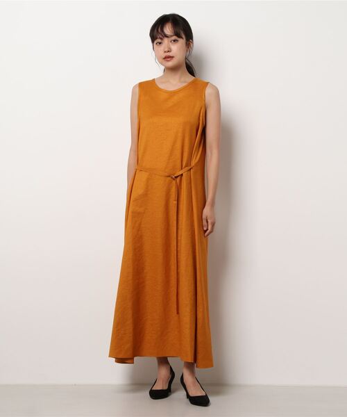 麻調ロングワンピース ワンピース Allureville アルアバイル のファッション通販 Zozotown