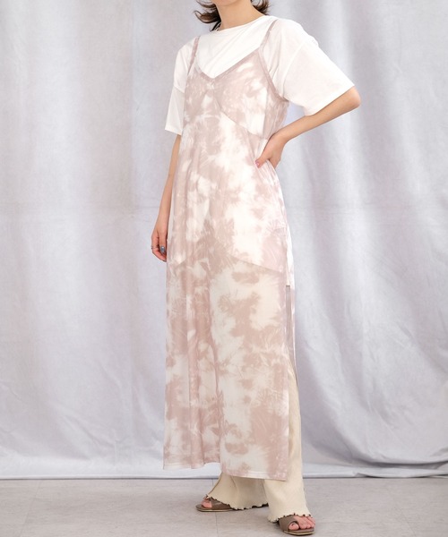 ＡＮＤＪ（アンドジェイ）の「綿天竺フロントスリットTシャツ（Tシャツ/カットソー・レディース・ホワイト/グレイッシュベージュ/ブラック・M）」の4枚目の写真