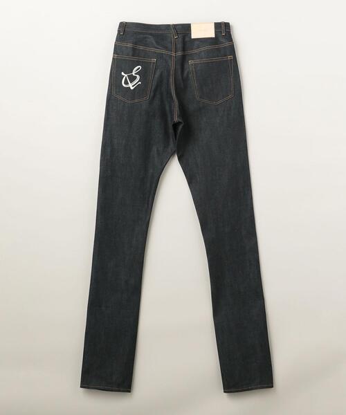 sulvam(サルバム)の「<sulvam(サルバム)> DENIM PANTS/デニムパンツ(デニムパンツ・メンズ・ネイビー・SMALL/LARGE/MEDIUM)」の2枚目の写真