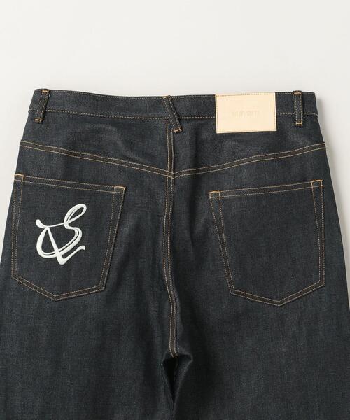 sulvam(サルバム)の「<sulvam(サルバム)> DENIM PANTS/デニムパンツ(デニムパンツ・メンズ・ネイビー・SMALL/LARGE/MEDIUM)」の4枚目の写真