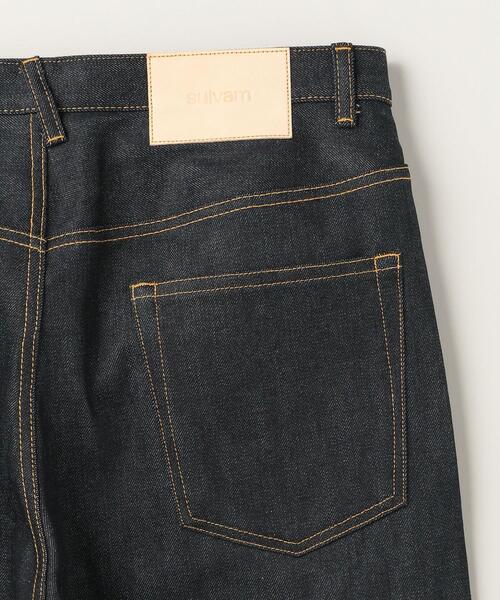 sulvam(サルバム)の「<sulvam(サルバム)> DENIM PANTS/デニムパンツ(デニムパンツ・メンズ・ネイビー・SMALL/LARGE/MEDIUM)」の6枚目の写真