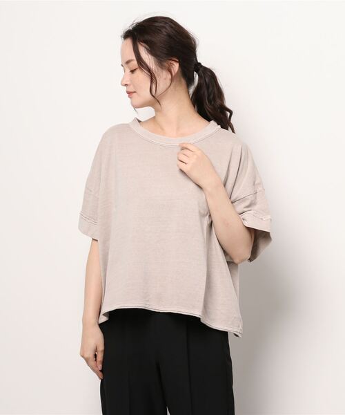 セール ピグメントオーバーtee Tシャツ カットソー Samansa Mos2 Blue サマンサモスモスブルー のファッション通販 Zozotown