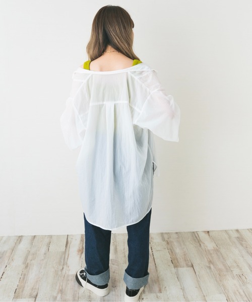 nemne store(ネンネストア)の「ホイップを絞るメロー切り替えタンクトップ(タンクトップ・レディース・ブラック/ベージュ/オフホワイト/ライム・F)」の19枚目の写真