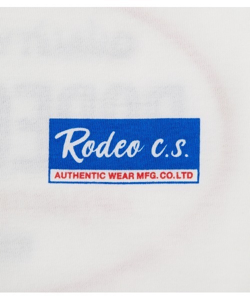 RODEO CROWNS WIDE BOWL(ロデオクラウンズワイドボウル)の「キッズビッグオーバルパッチTシャツ(Tシャツ/カットソー・キッズ・オフホワイト/ブラック/ライトブラウン・120/130/110/140)」の9枚目の写真