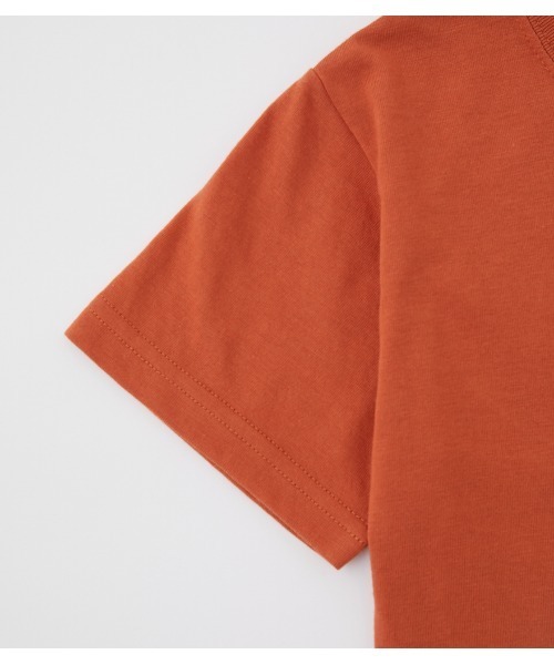 RODEO CROWNS WIDE BOWL(ロデオクラウンズワイドボウル)の「キッズビッグオーバルパッチTシャツ(Tシャツ/カットソー・キッズ・オフホワイト/ブラック/ライトブラウン・120/130/110/140)」の22枚目の写真