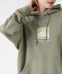 CAMP7 | 【CAMP7】フロントBOXロゴスウェットパーカー(パーカー)