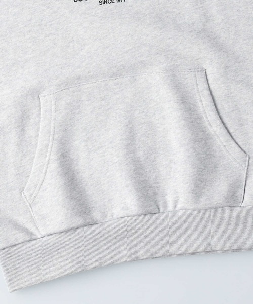 CAMP7（キャンプセブン）の「【CAMP7】フロントBOXロゴスウェットパーカー（パーカー・レディース・ライトグレー/ブラック/オリーブ・S/M/L）」の8枚目の写真