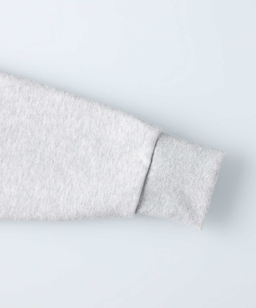 CAMP7（キャンプセブン）の「【CAMP7】フロントBOXロゴスウェットパーカー（パーカー・レディース・ライトグレー/ブラック/オリーブ・S/M/L）」の22枚目の写真