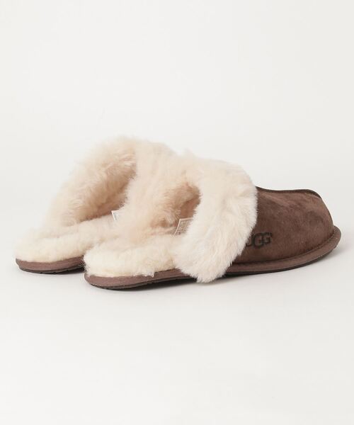 UGG（アグ）の「【UGG】アグ レディース ムートン スリッパ SCUFFETTE II スカフェット ツー（ルームシューズ/スリッパ・レディース・ブラウン系その他・8/9/7）」の3枚目の写真