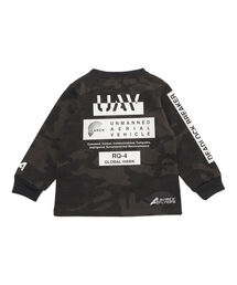 AVIREX（アヴィレックス）の「【AVIREX FLYER'S】キッズ フライヤーズ Tシャツ UAV/ KIDS L/S FLYER'S T-SHIRT UAV/AF/アヴィレックス/AVIREX（Tシャツ/カットソー・キッズ）」