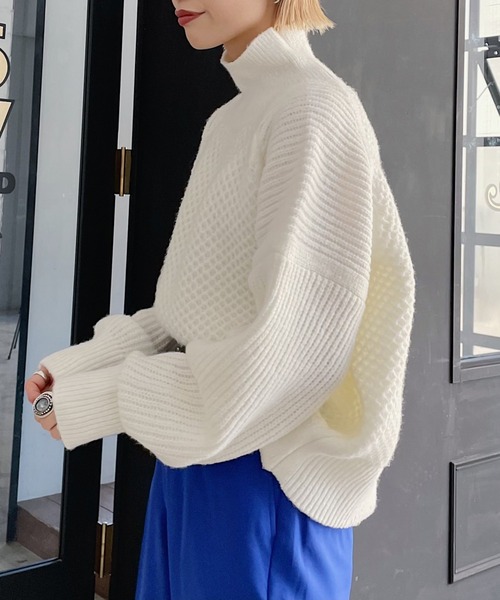 セール 5gショートハイネックプルオーバー ニット セーター Pageboy ページボーイ のファッション通販 Zozotown