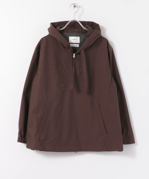 URBAN RESEARCH DOORS(アーバンリサーチドアーズ)の「UNIFY Nylon Half Zip Hoodie∴(ナイロンジャケット・レディース・ボルドー・ONE)」の6枚目の写真