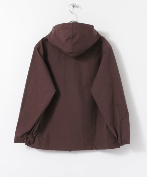 URBAN RESEARCH DOORS(アーバンリサーチドアーズ)の「UNIFY Nylon Half Zip Hoodie∴(ナイロンジャケット・レディース・ボルドー・ONE)」の3枚目の写真