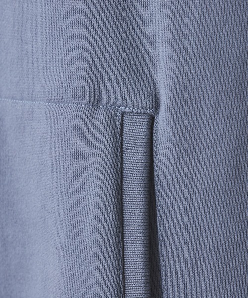 CLANE（クラネ）の「【CLANE HOMME Exclusive/クラネ オム エクスクルーシブ】Dolmansleeve Hoodie(フーディー)（パーカー・メンズ・ブラック/ブルー・1/2）」の11枚目の写真