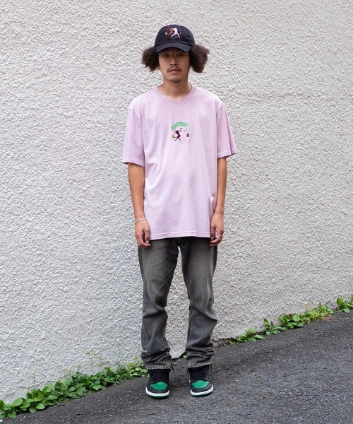 Carne Bollente（カルネボレンテ）の「Carne Bollente x bonjour records 25 Tシャツ（Tシャツ/カットソー・メンズ・ピンク/ホワイト・XL/L/S/M）」の14枚目の写真