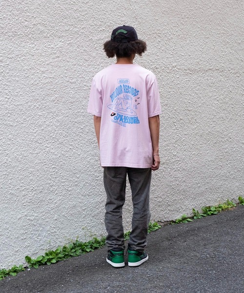 Carne Bollente（カルネボレンテ）の「Carne Bollente x bonjour records 25 Tシャツ（Tシャツ/カットソー・メンズ・ピンク/ホワイト・XL/L/S/M）」の11枚目の写真