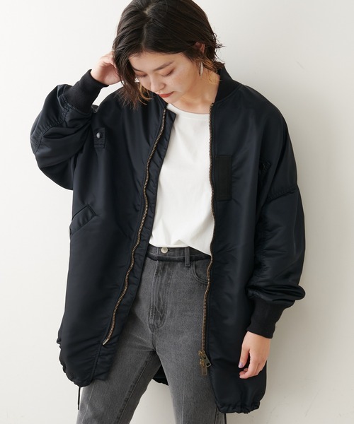 vote make new clothes MA-1ロング VOTE MAKE NEW CLOTHES（ヴォートメイクニュークローズ） | BINGOYA