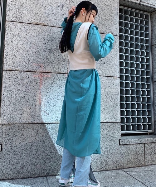 ブランド古着 長袖ワンピース ワンピース Kastane カスタネ のファッション通販 Zozoused