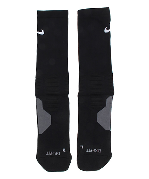 NIKE SPORTSWEAR(ナイキスポーツウェアー)の「メンズ ナイキ エリート バスケソックス NIKE HYPERELITE BASKETBALL CREW SX4801(ソックス/靴下・メンズ・レッド/ネイビー/ライトグリーン/ホワイト/ブラック・27cm)」の3枚目の写真