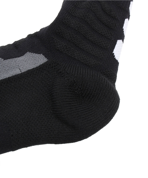 NIKE SPORTSWEAR(ナイキスポーツウェアー)の「メンズ ナイキ エリート バスケソックス NIKE HYPERELITE BASKETBALL CREW SX4801(ソックス/靴下・メンズ・レッド/ネイビー/ライトグリーン/ホワイト/ブラック・27cm)」の9枚目の写真