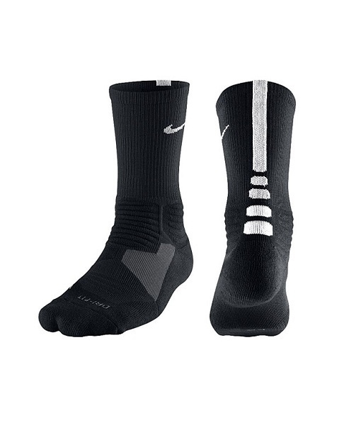 NIKE SPORTSWEAR(ナイキスポーツウェアー)の「メンズ ナイキ エリート バスケソックス NIKE HYPERELITE BASKETBALL CREW SX4801(ソックス/靴下・メンズ・レッド/ネイビー/ライトグリーン/ホワイト/ブラック・27cm)」の12枚目の写真