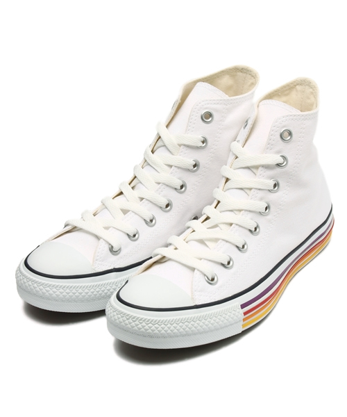 CONVERSE（コンバース）の「ALL STAR RBW HI / オールスター RBW HI（スニーカー・レディース・ホワイト/ネイビー/レッド・8/11.5/3/3.5/5.5/10.5/6.5/9/7.5/5/4/7/6/4.5/9.5/8.5）」の2枚目の写真