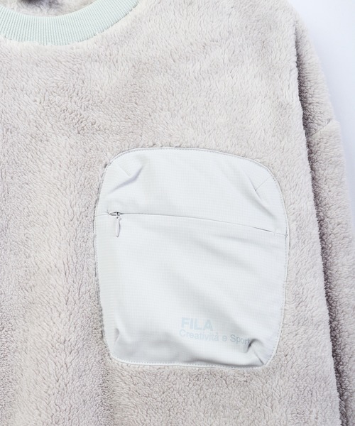 【セール】FILA ボアトレーナー（スウェット）｜FILA HERITAGE（フィラヘリテージ）