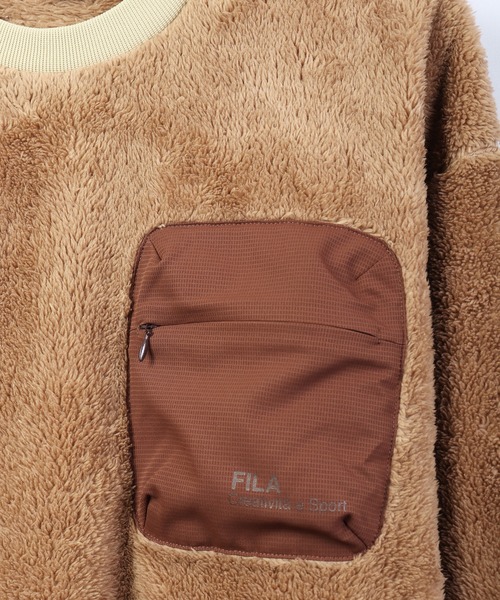 【セール】FILA ボアトレーナー（スウェット）｜FILA HERITAGE（フィラヘリテージ）