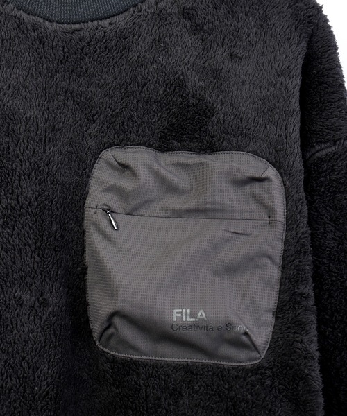 【セール】FILA ボアトレーナー（スウェット）｜FILA HERITAGE（フィラヘリテージ）