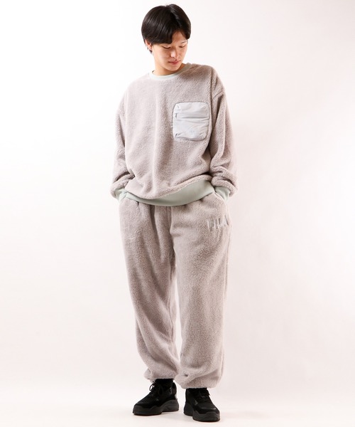 【セール】FILA ボアトレーナー（スウェット）｜FILA HERITAGE（フィラヘリテージ）