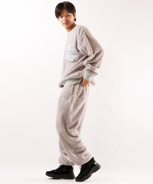 【セール】FILA ボアトレーナー（スウェット）｜FILA HERITAGE（フィラヘリテージ）