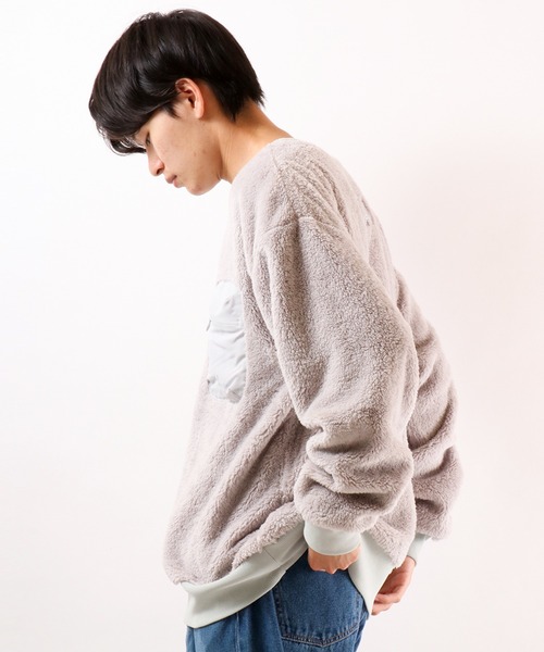 【セール】FILA ボアトレーナー（スウェット）｜FILA HERITAGE（フィラヘリテージ）