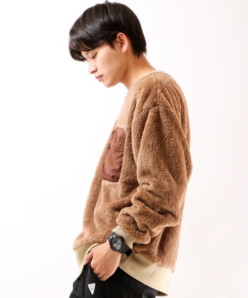 【セール】FILA ボアトレーナー（スウェット）｜FILA HERITAGE（フィラヘリテージ）